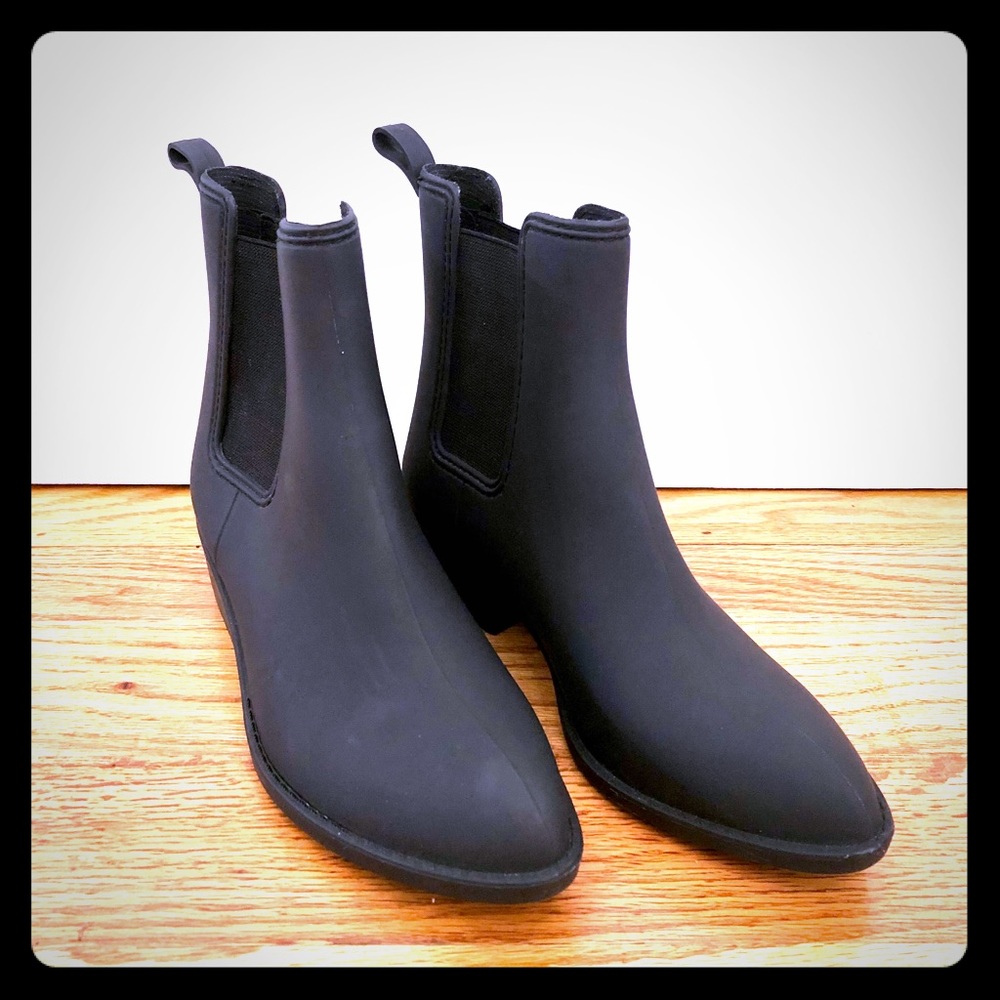 Jeffrey Campbell Havana waterproof rain boot sz 8